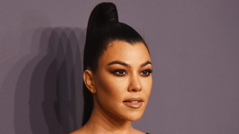 Kourtney Kardashian Has Officially Ditched Her Blonde Hair — See Photo