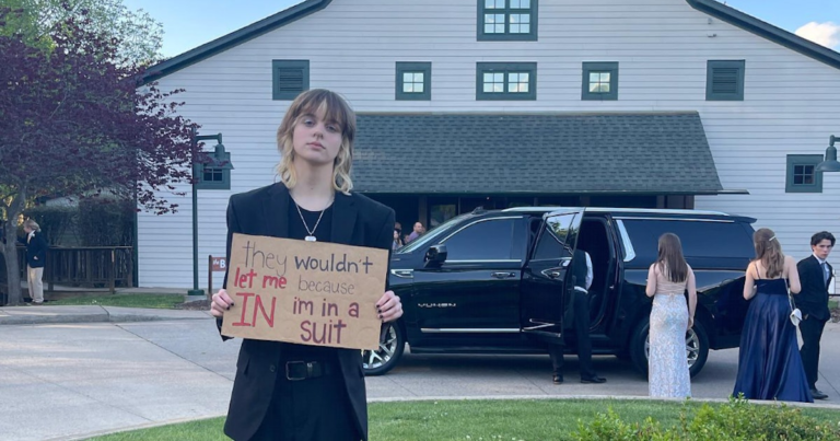 Non-Binary Student Banned From Attending Prom For Wearing A Suit