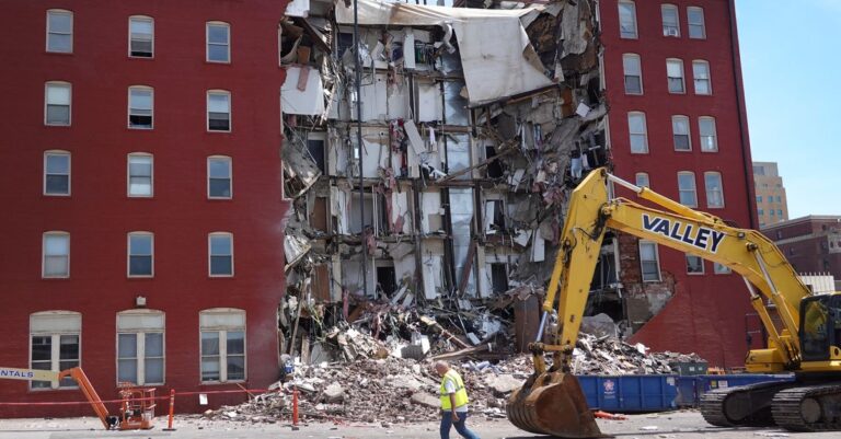 Officials Now Say There May Be 2 People In Partially Collapsed Iowa Building