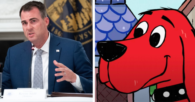 Oklahoma Governor Blames ‘Clifford’ For Decision To Cut Public TV Funding