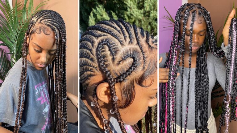 Raindrop Braids Are the Box Braid Upgrade You’ve Been Looking For — See Photos