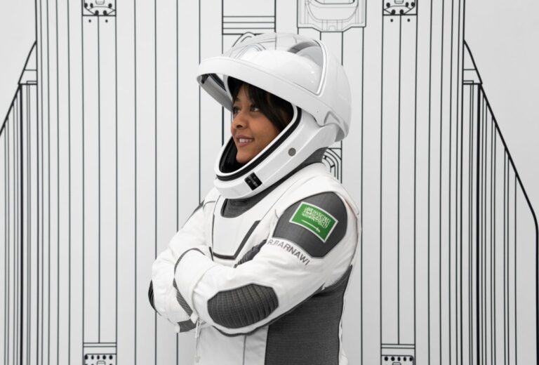 Saudi Arabia’s 1st female astronaut hopes kids follow in her footsteps