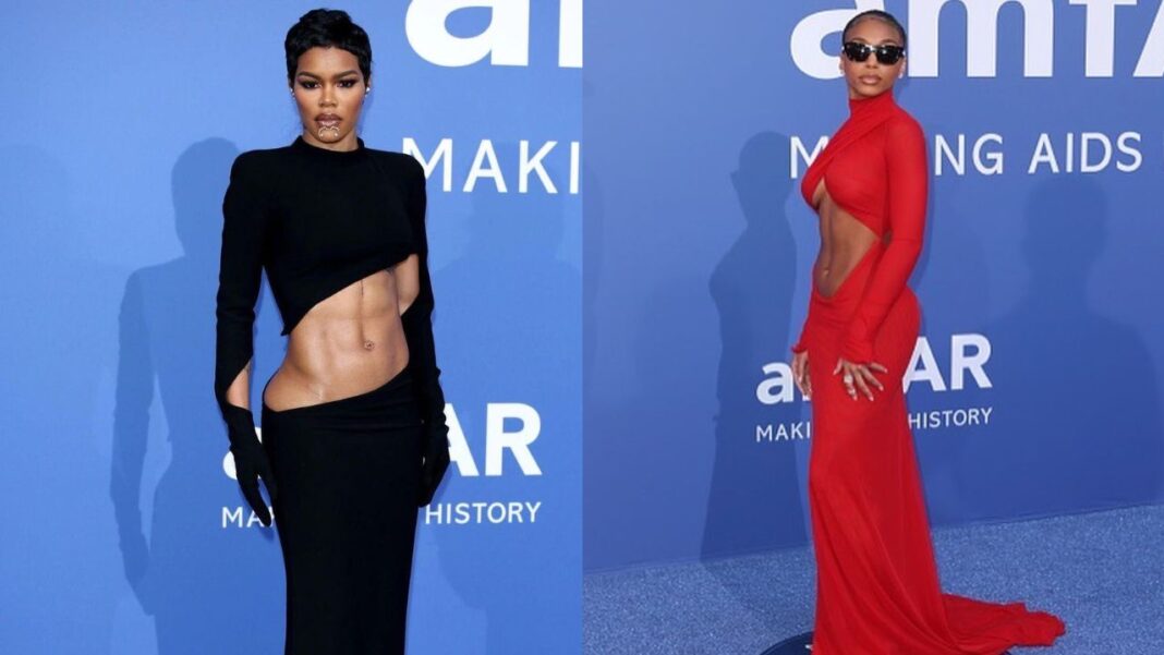 Teyana Taylor and Lori Harvey Show off their Bomb Abs in Monot and LaQuan Smith Plus More