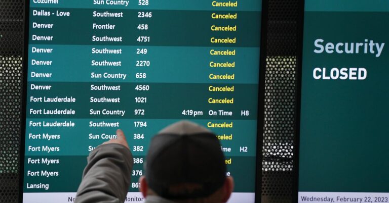 The airline system is melting down, so maybe we could at least get paid