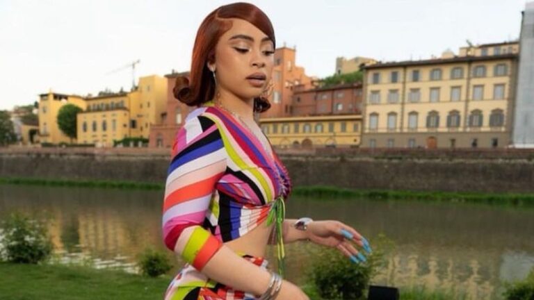 The ‘People’s Princess’ Ice Spice Looked Spring-forward in a Pucci Print While Vacationing in Florence, Italy