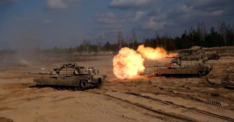 Ukrainian Soldiers Have Started Training on U.S. Abrams Tanks, Pentagon Says