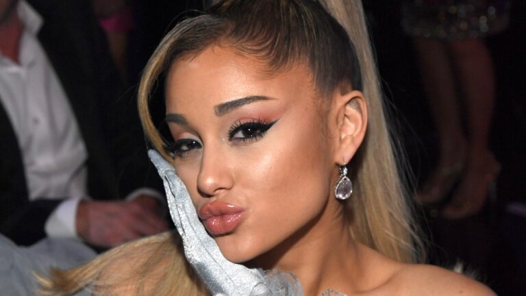 Ariana Grande Poked Fun at Her Old Makeup Routine in a Very Y2K Manicure — See the Video