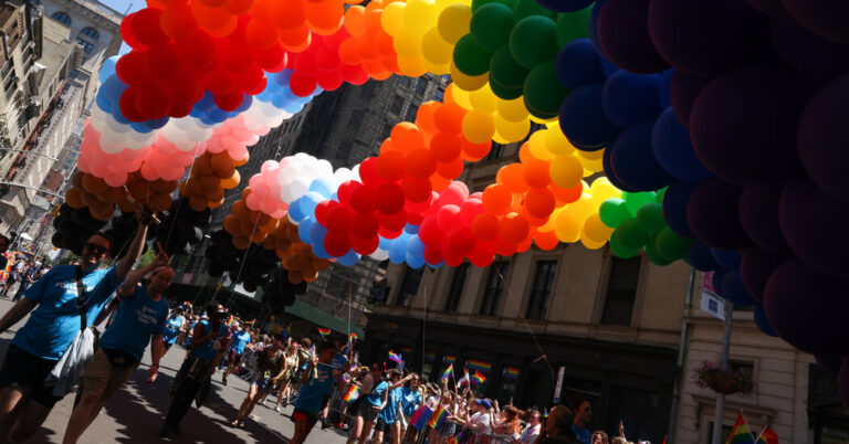 At NYC’s Pride March, Worries About L.G.B.T.Q. Rights