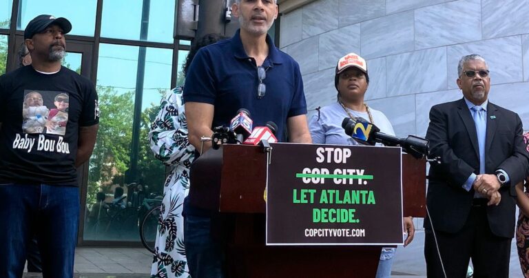 Atlanta Organizers Unveil Plan To Stop ‘Cop City’ At The Ballot Box