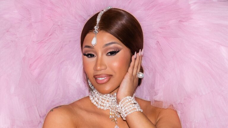 Cardi B’s Pink-Dipped Platinum Wig Has Given Me a Serious Ice Cream Craving — See the Photos