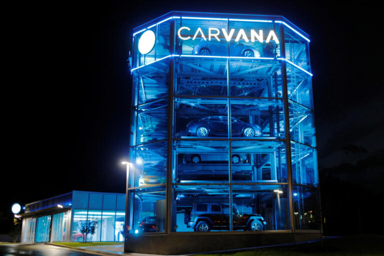 Carvana stock spikes 20% after co. announces debt restructure, quarterly results