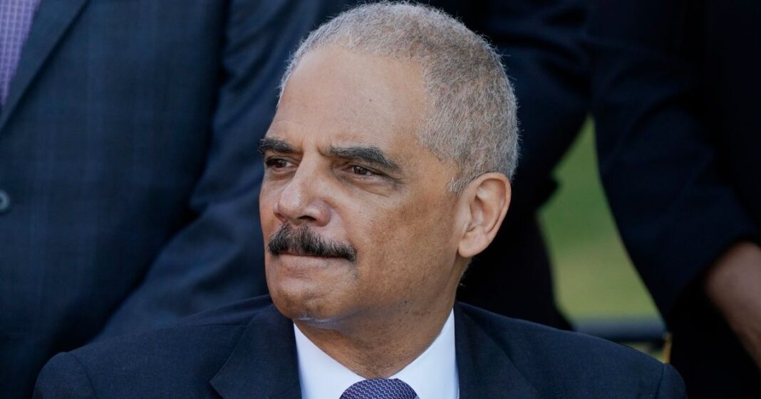 Eric Holder Says It Would Be 'Absurd' For Trump To Serve As President If Convicted