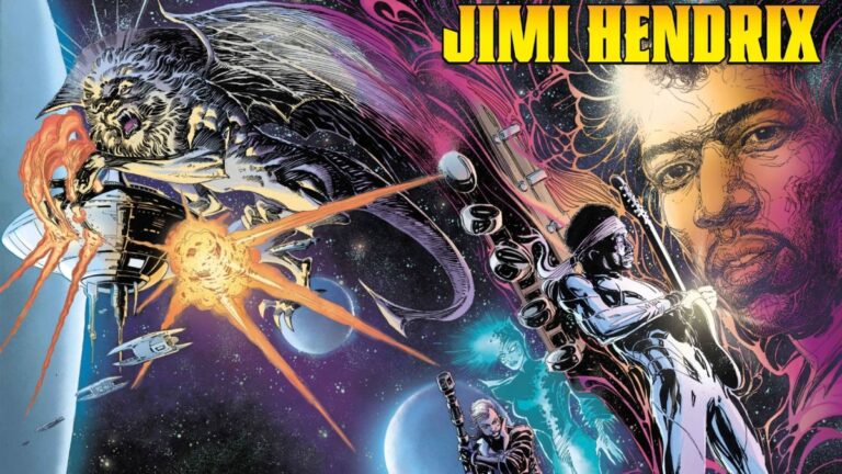 Jimi Hendrix rocks the cosmos in new ‘Purple Haze’ graphic novel