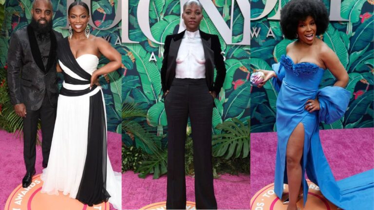 Kandi Burruss in Sergio Hudson, Lupita Nyong’o in Misha Japanwala, Amber Rufin in Rachel Gilbert More