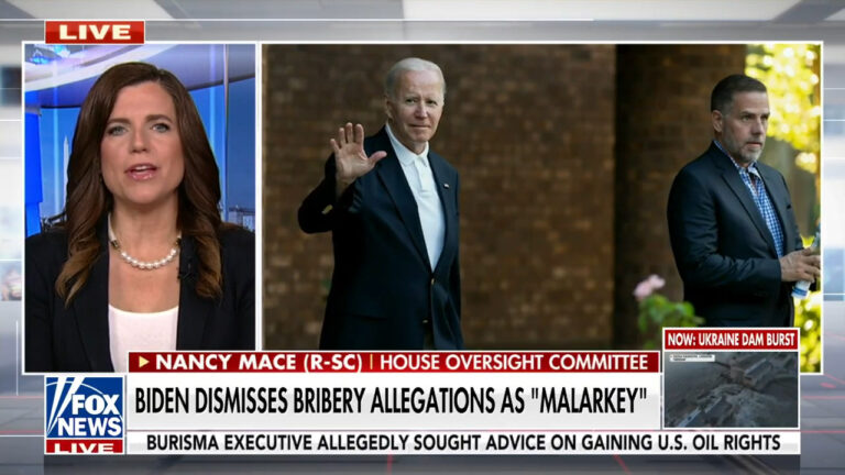 Nancy Mace hits back at Biden for calling bribery allegations ‘malarkey’: It is ‘legitimate and very credible’