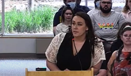 North Dakota woman who grilled school board for defying gender identity law leads group to empower parents