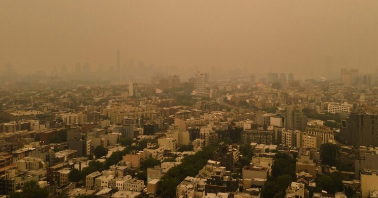 Opinion | As Canadian Smoke Darkens the New York Sky, The Future is Clear