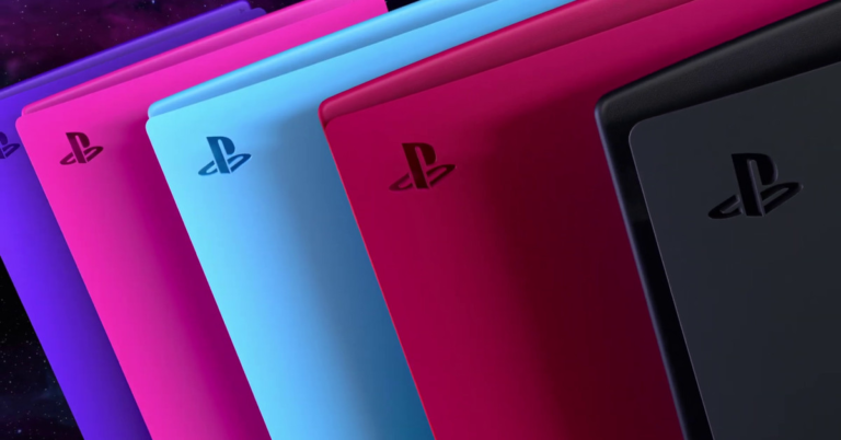 PlayStation games and colorful PS5 console covers are discounted for Days of Play