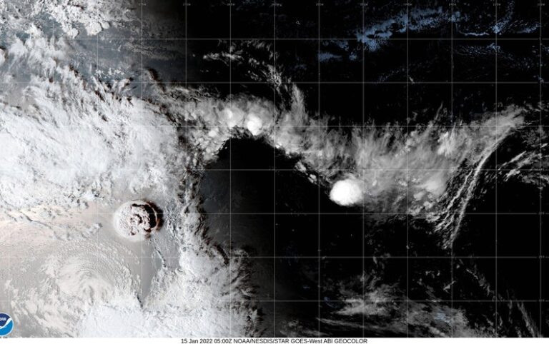 Tonga Eruption Triggered Massive ‘Equatorial Plasma Bubble’