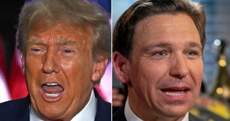 Trump Drags DeSantis To ‘Hell’ In Attack On Low Poll Numbers