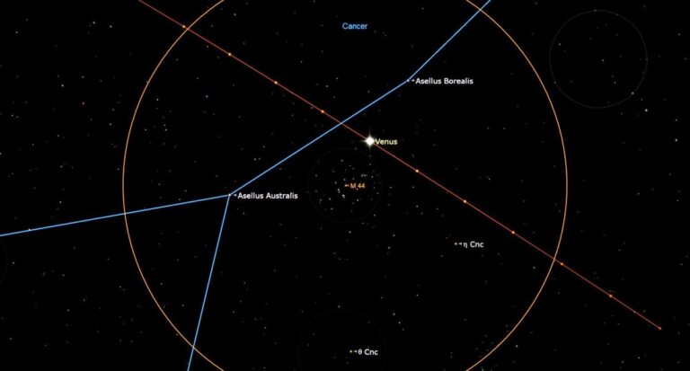 Watch Venus swarm the Beehive Cluster June 13 with free livestream