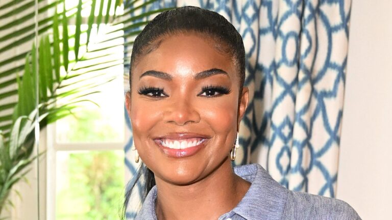 Gabrielle Union Paired Braided Space Buns With a Visor and It’s Peak Summer — See Photo