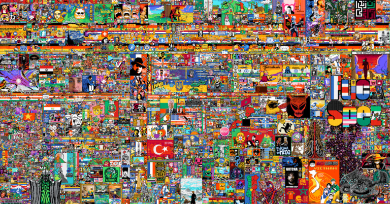 Here’s how to watch the evolution of Reddit’s r/Place canvas — including its protest art