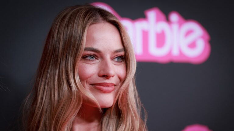 Margot Robbie Styled Her Hair Like One of My Childhood Barbies — See the Photos