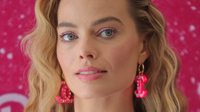 Margot Robbie’s Hair Has Never Looked So Much Like an Actual Barbie’s — See the Photos