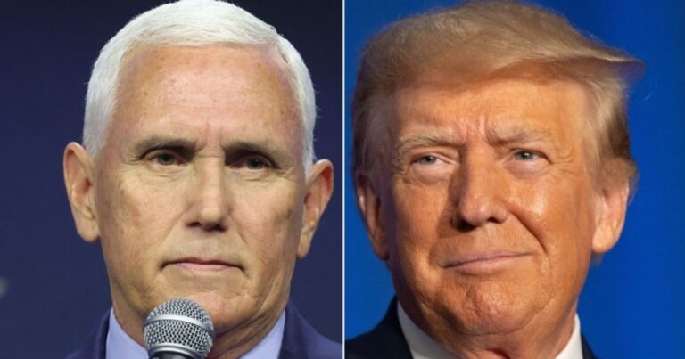 Mike Pence Distances Himself From ‘Trading Insults’ With His ‘Old Friend’ Trump