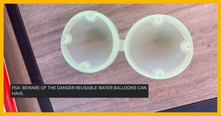 Mom Warns Of The Dangers Of Reusable Water Balloons