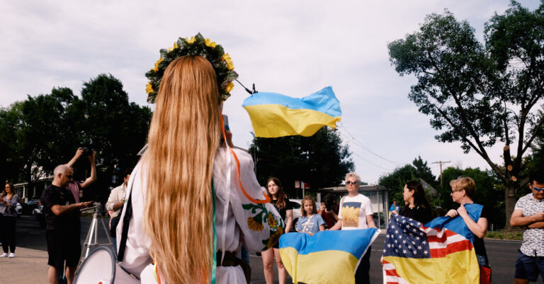 Russian Embassy in Washington, D.C., Is a Scene of Protests and Spy Games