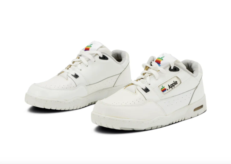 Sotheby’s puts up an ultra-rare Apple sneaker for sale