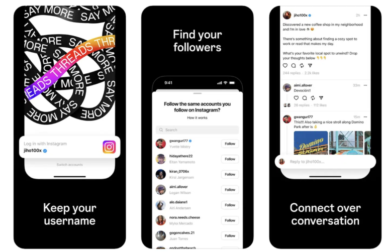 Text-Based social media app ‘Threads’ appear in App Store