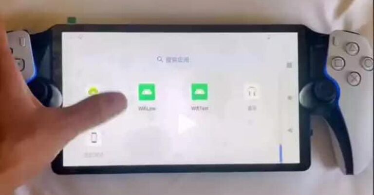 The Sony Project Q PlayStation handheld is running Android in a leaked video