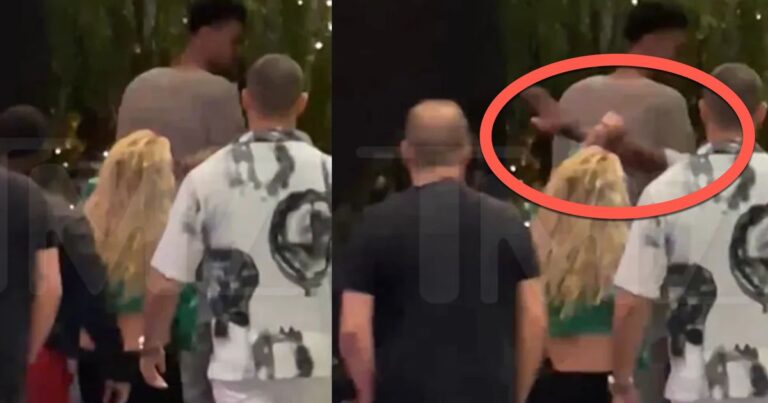 Video Shows Britney Spears, Victor Wembanyama Altercation