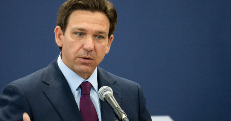 After Indictment, DeSantis Suggests Trump Can’t Get a Fair Trial in D.C.