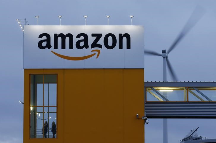 Amazon Frankfurt-listed shares surge, Apple slides after results By Reuters