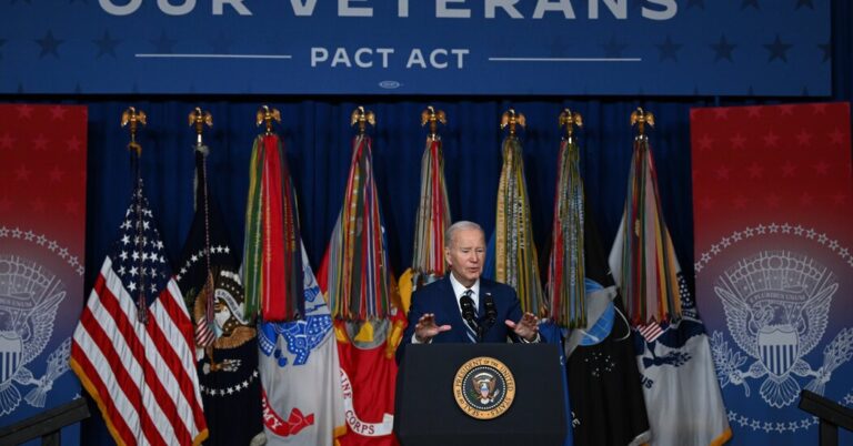 Biden Trumpets Legislation for Veterans Despite Backlog in Claims