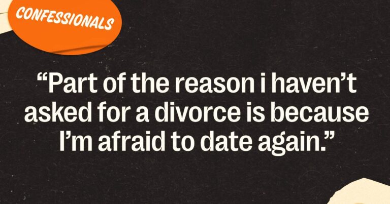 From The Confessional: ‘I Regret Getting Married’