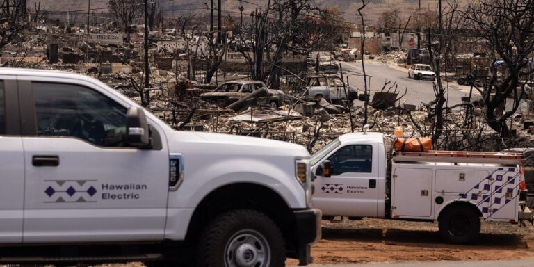 Hawaiian Electric Faces Claims for Fire Damage. Remember PG&E’s Bankruptcy.