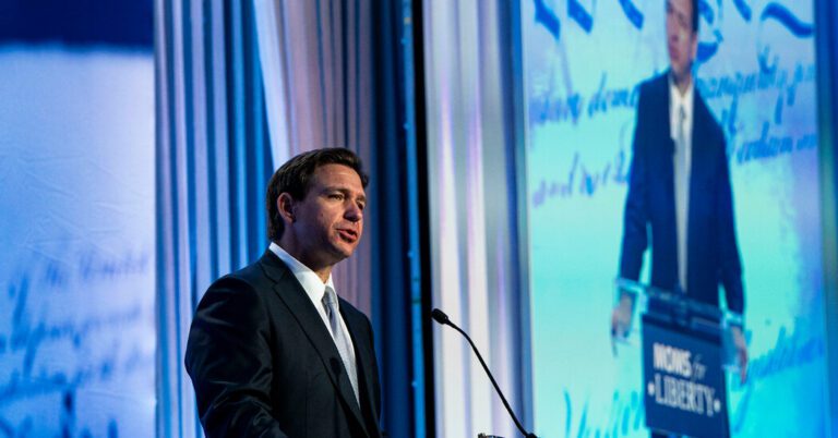 How Ron DeSantis Joined the ‘Ruling Class’ — and Turned Against It