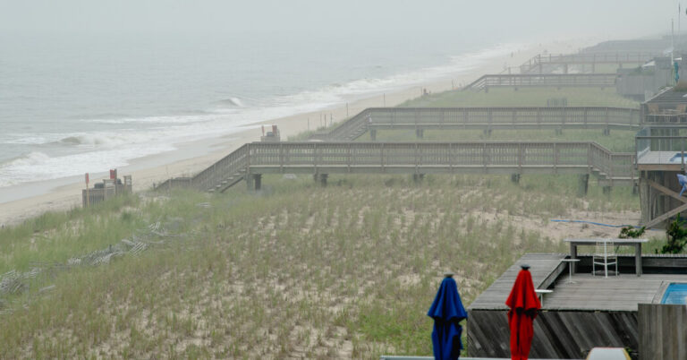 It Took $1.7 Billion to Fix Fire Island’s Beaches. One Storm Wrecked Them.