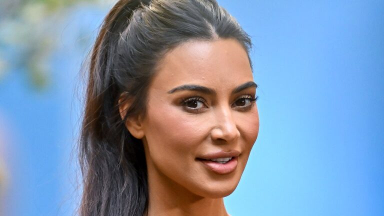 Kim Kardashian Says Side Parts Are Back for Fall, Gen Z Judgment Be Damned — See Photos