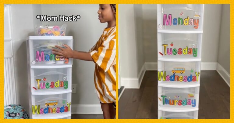 Mom’s Brilliant Back-To-School Clothing Hack Solves Morning Power Struggles