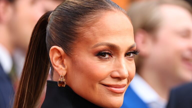 Thanks to This Messy Updo, I Know What Jennifer Lopez Would Look Like With a Lob — See Photos