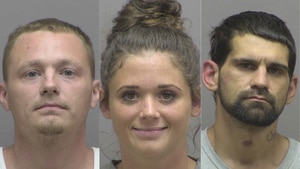 Three arrested after attacking their neighbors in Lincoln County, deputies say