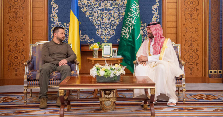 Ukraine Invites Talks in Saudi Arabia as an Effort to Weaken Russia