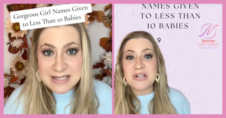 Baby Name Consultant Drops The Most Rare Names For Girls In 2022