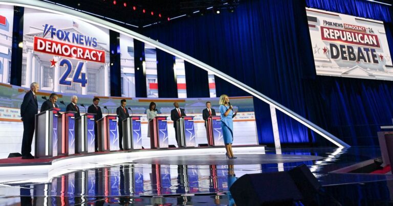 GOP Presidential Debate Stage Shrinks To 7 Candidates